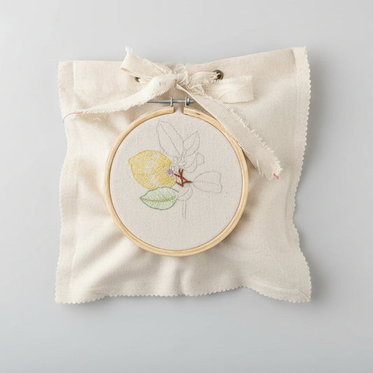 Lemon Embroidery Kit