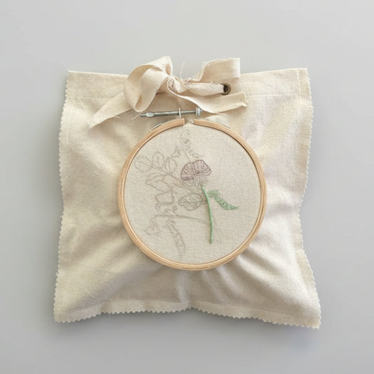 Pea Embroidery Kit