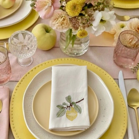 Lemon Embroidery Kit