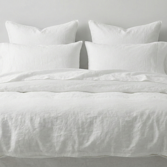 Bare, Duvet, White